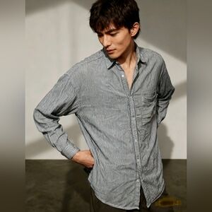 Community Stripped Button up | Size S